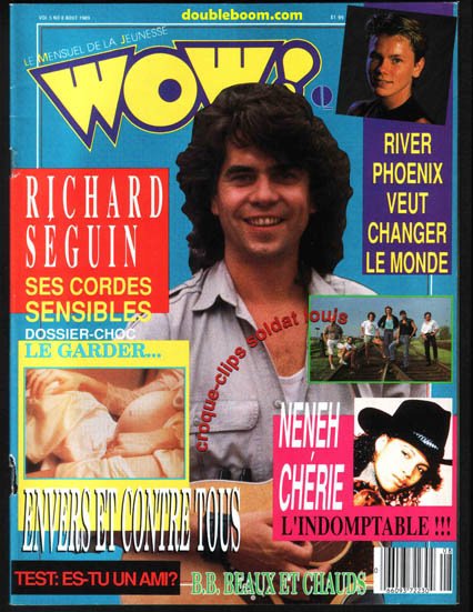 WOW Aout 1989 - Richard Séguin